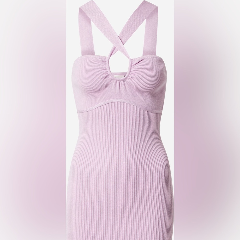 Abercrombie & Fitch criss cross halter strap mini dress - Picture 2 of 9